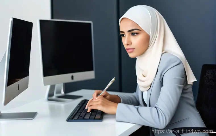 AI 바이어스 감지 및 완화 프로그램의 효과 분석 - **Prompt:** A visually striking, contemporary office scene in an Arab city, showcasing a professiona...
